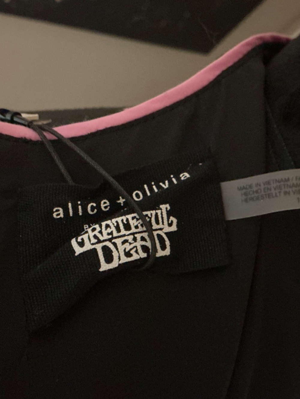 Alice & Olivia Grateful Dead Collaboration Mini Sheath Dress - Picture 4 of 8